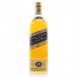 Johnnie Walker Black Label 12 Anos 1970s / Wax & Vitale Import