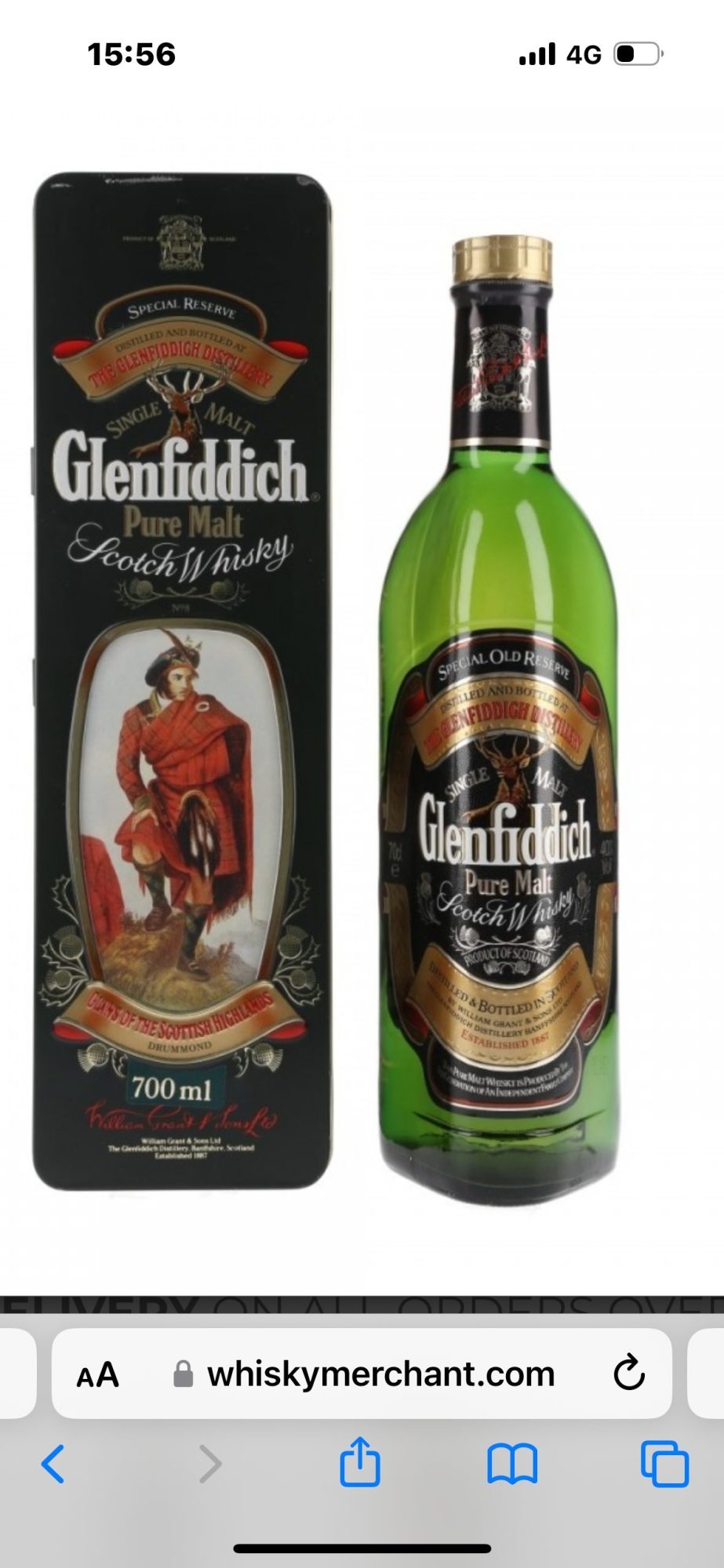 Glenfiddich Pure Malt