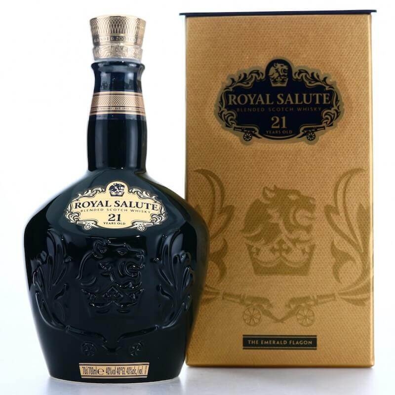 Chivas Royal Salute 21 Anos Sapphire Flagon