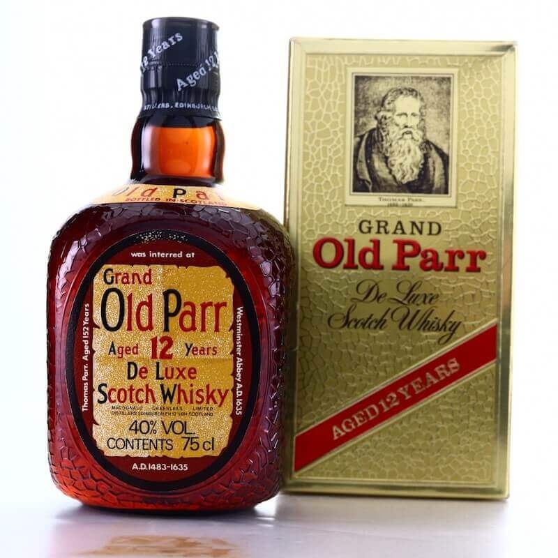 Grand Old Parr De Luxe Scotch Whisky 12 Anos 75cl