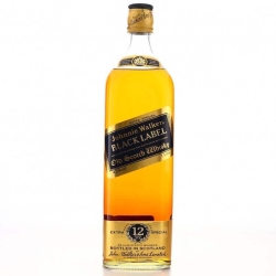 Johnnie Walker Black Label 12 Anos 1 Litro 1980s