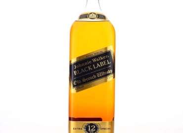 Johnnie Walker Black Label 12 Anos 1 Litro 1980s