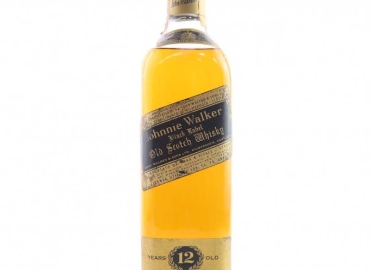 Johnnie Walker Black Label 12 Anos 1970s / Wax & Vitale Import